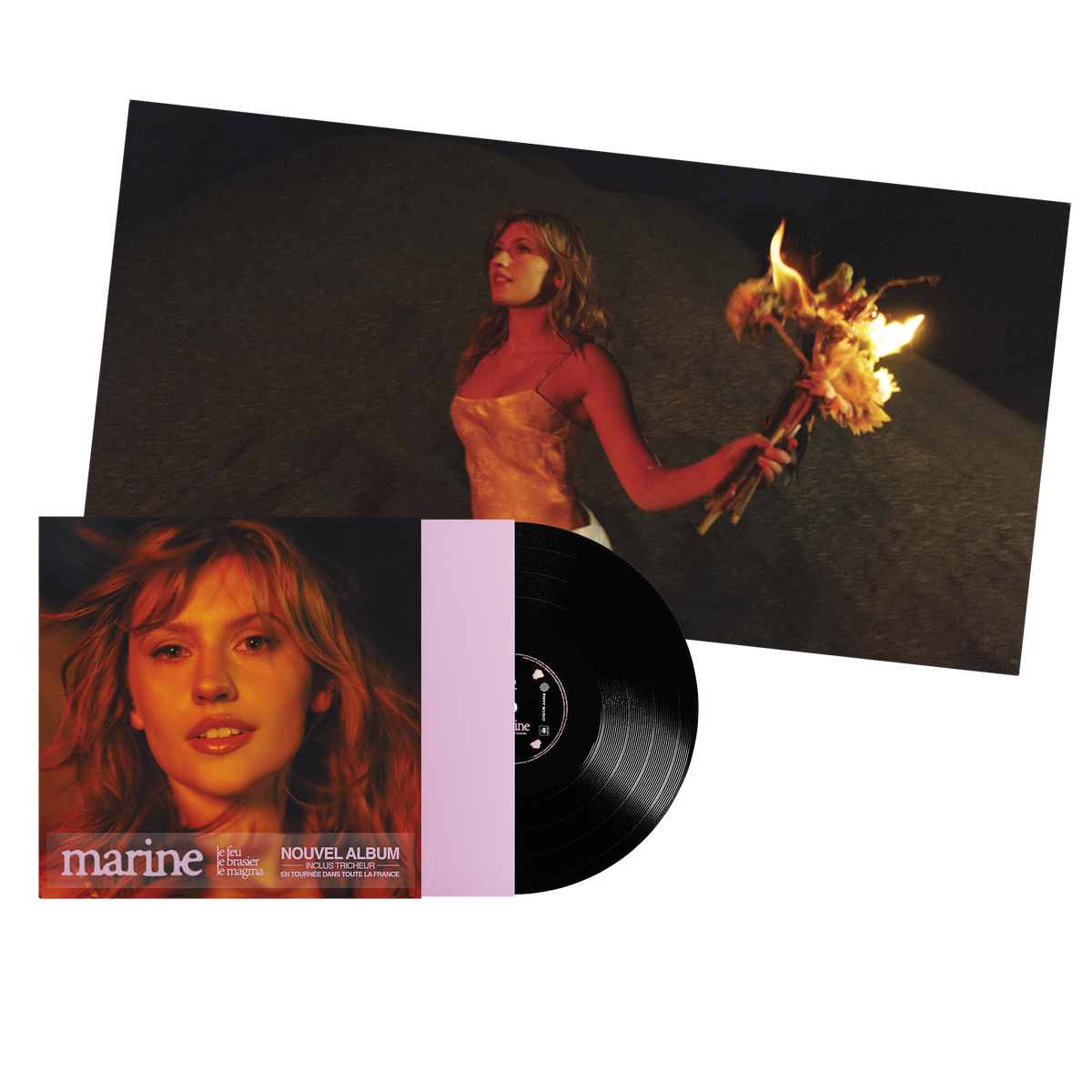 Vinyle édition Le feu
