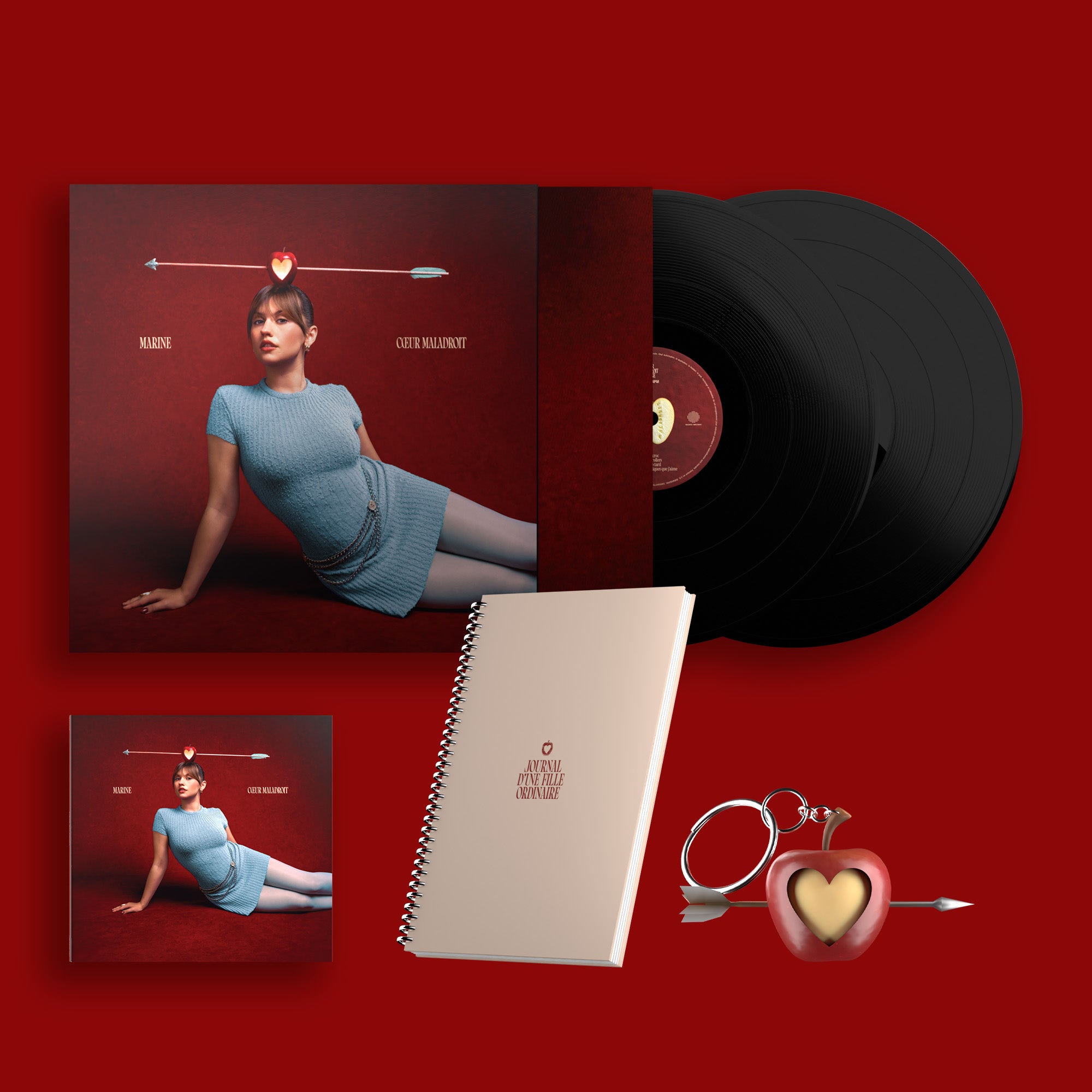 Mégapack - Coeur maladroit (Deluxe) / 7 nouveaux titres + t-shirt (en option)