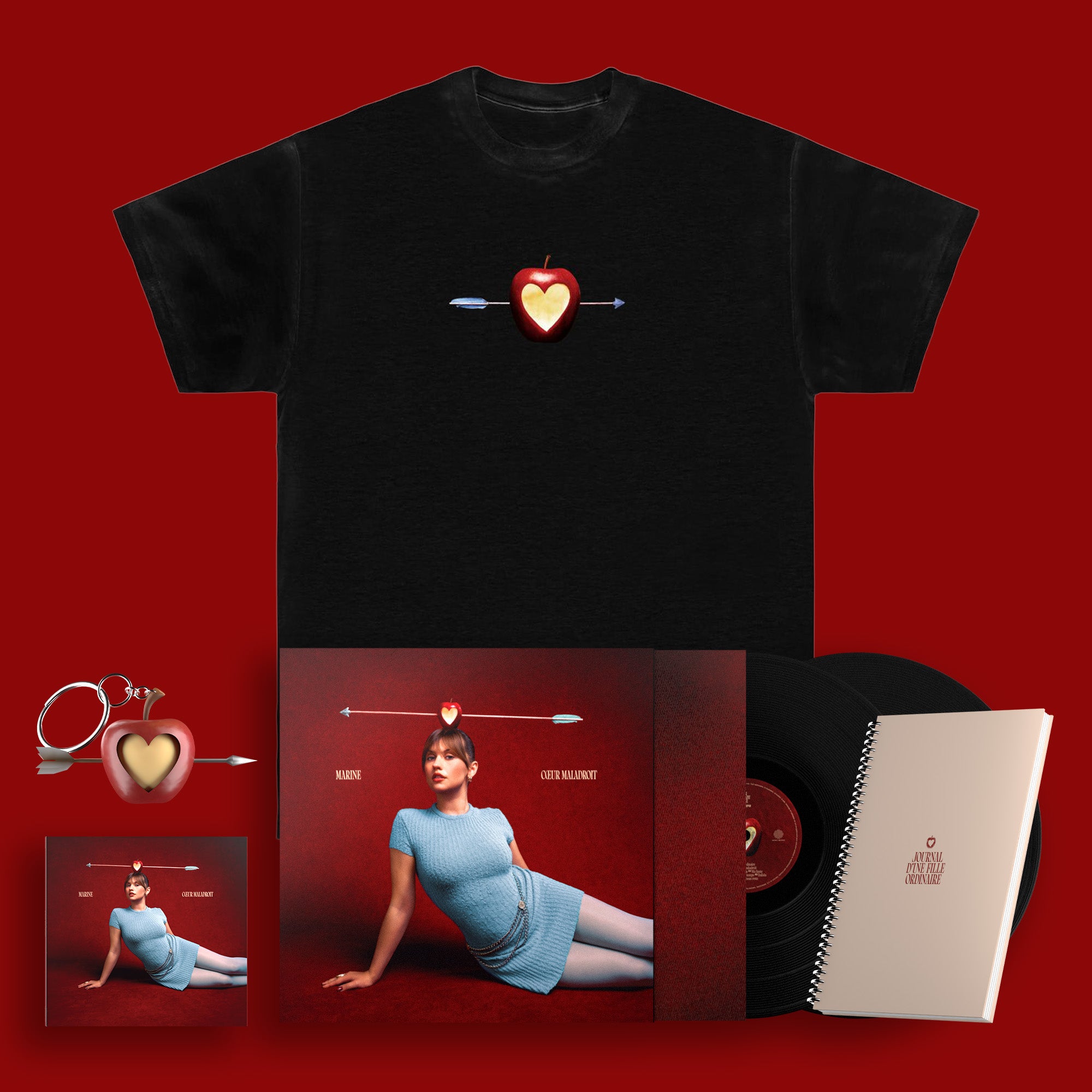 Mégapack - Coeur maladroit (Deluxe) / 7 nouveaux titres + t-shirt (en option)