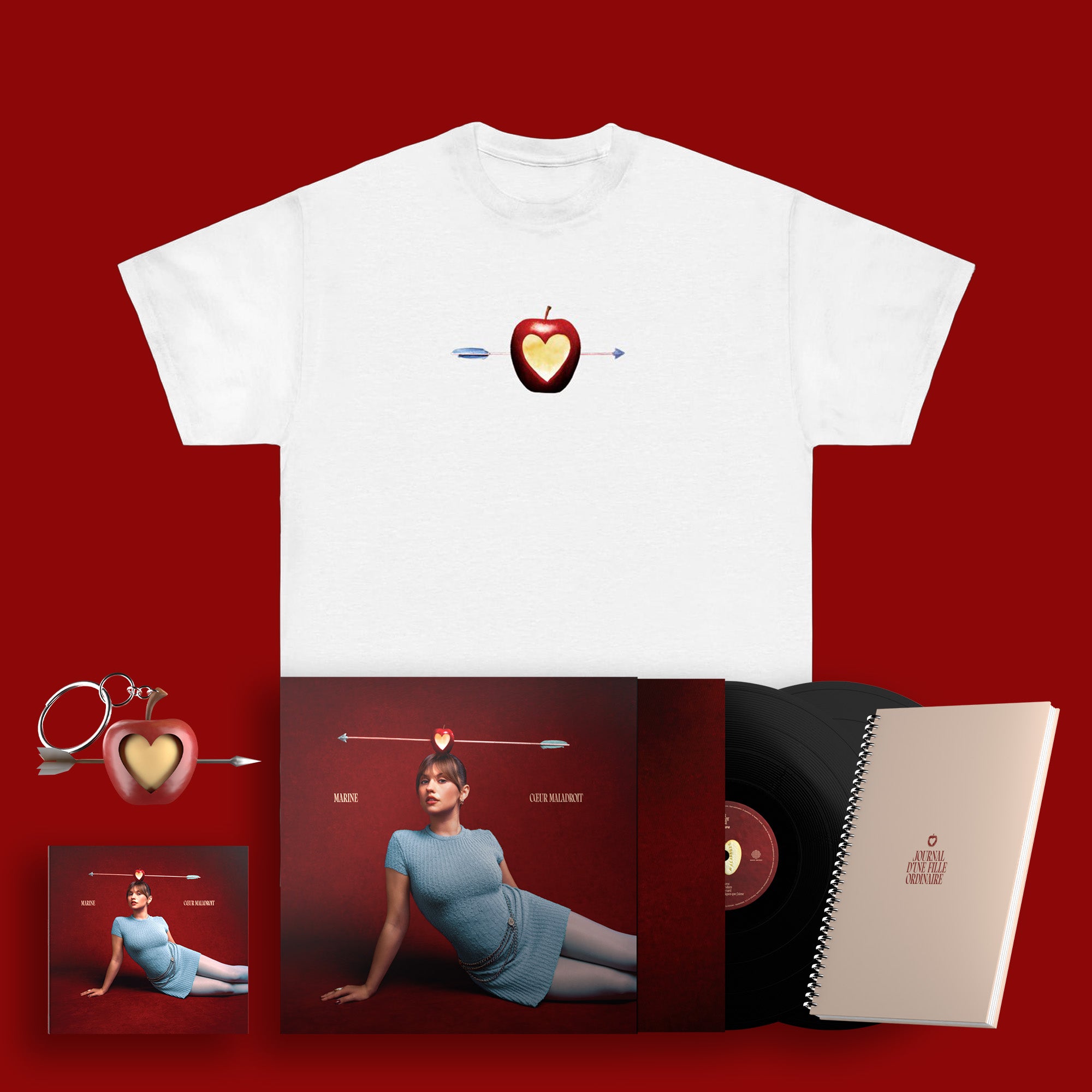 Mégapack - Coeur maladroit (Deluxe) / 7 nouveaux titres + t-shirt (en option)