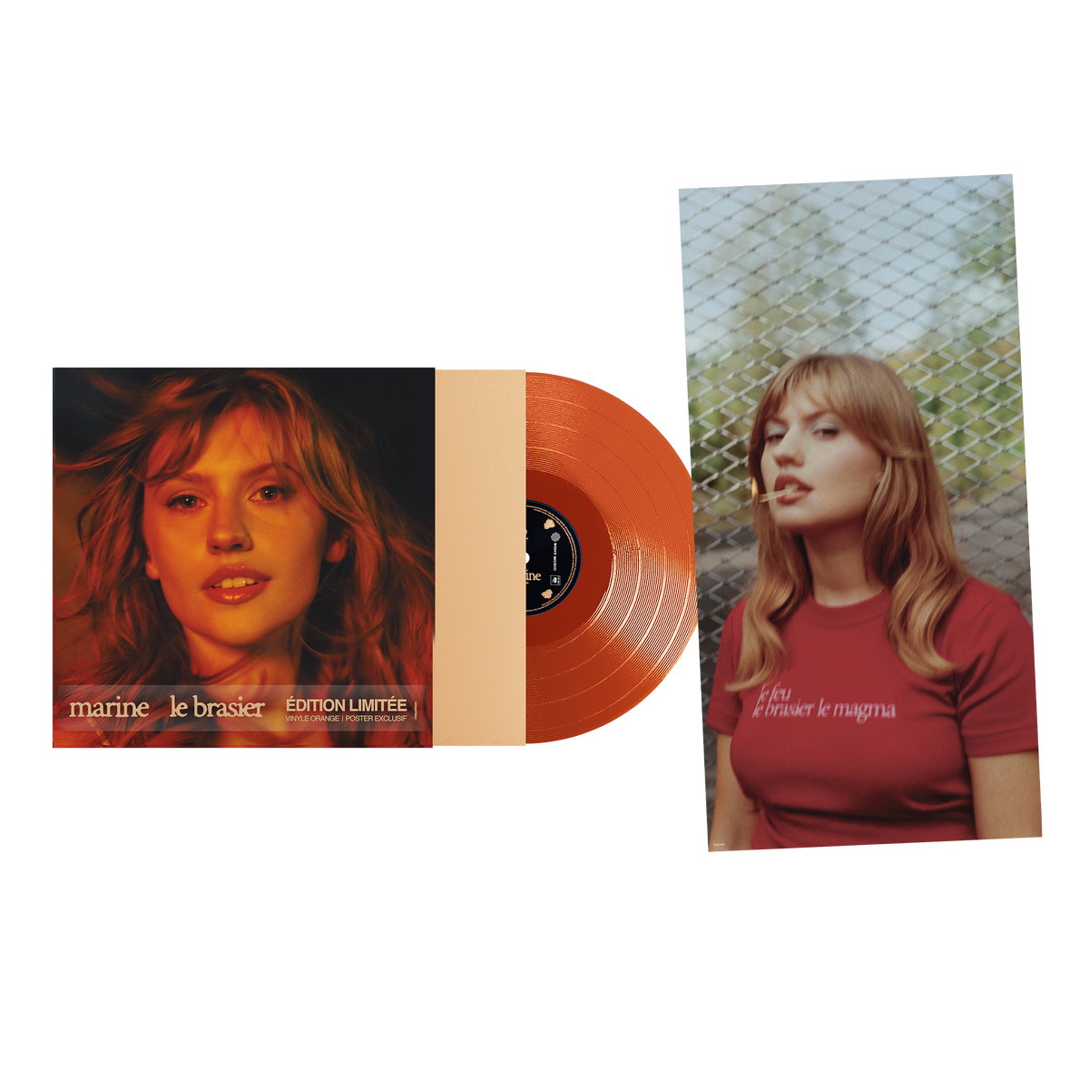 Vinyle édition Le Brasier