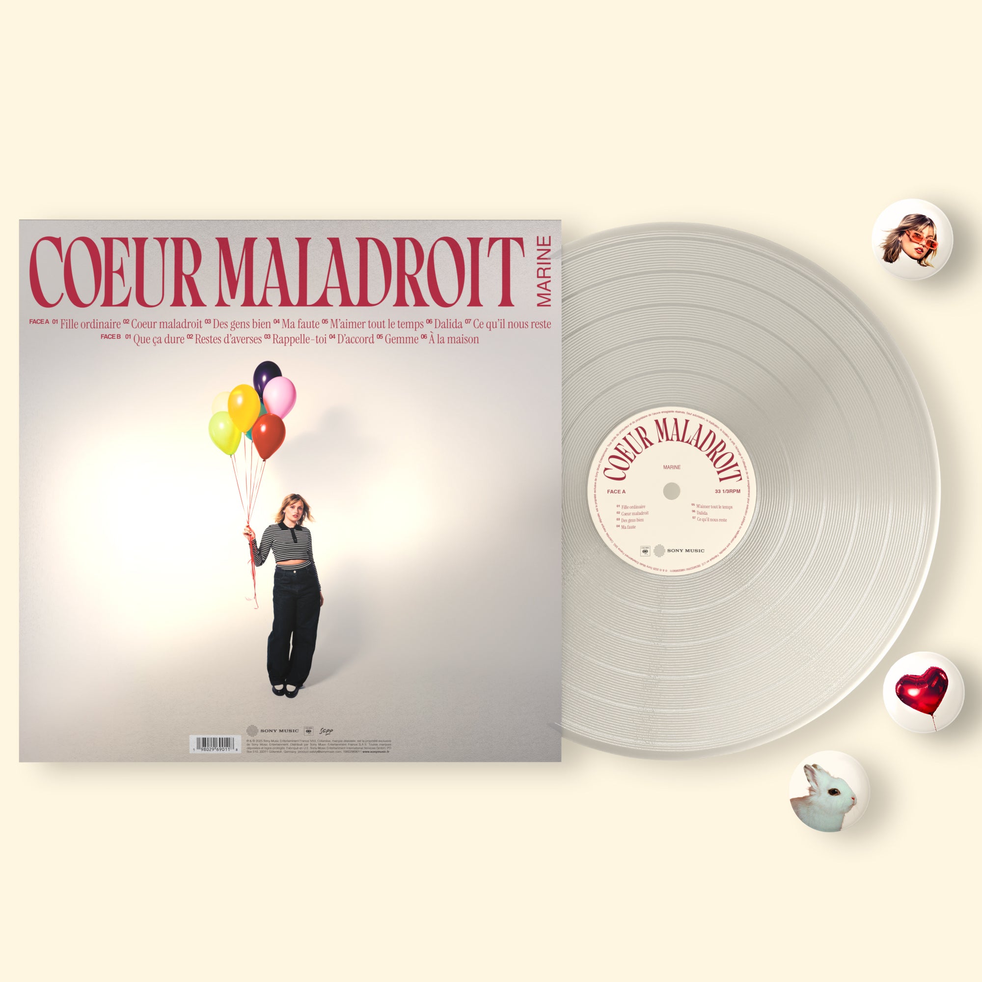 MEGAPACK 3 VINYLES + TOTE BAG & 3 BADGES OFFERTS