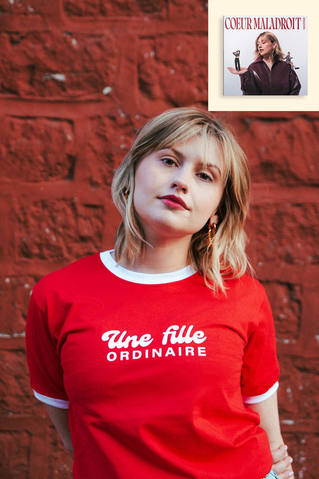 Pack CD + T-shirt «Fille Ordinaire»