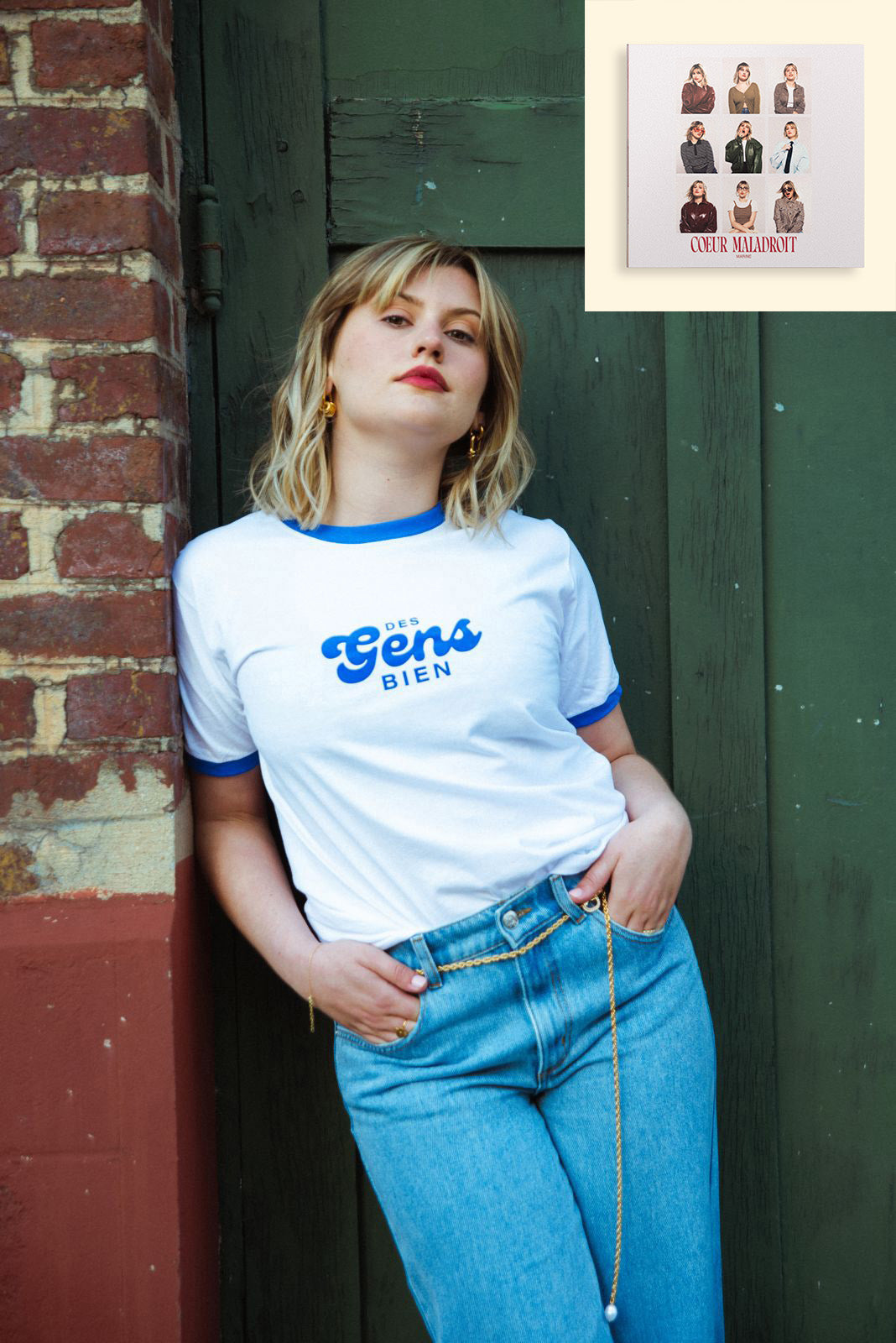 Pack CD + T-shirt  «Des gens bien»