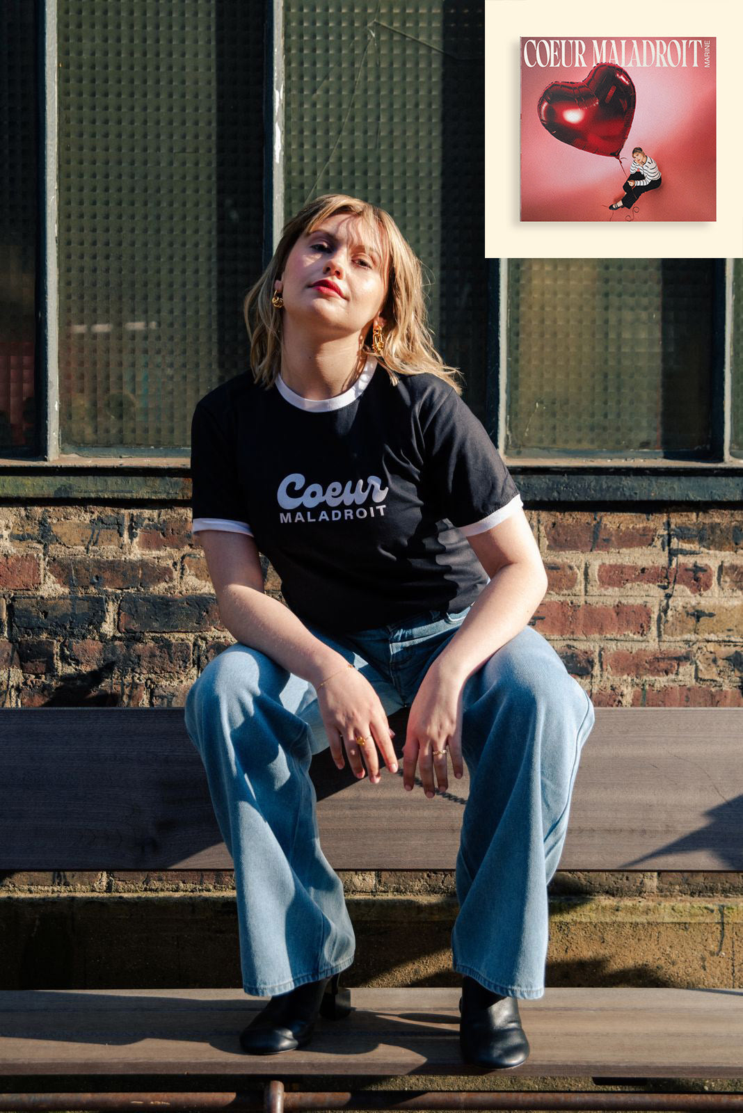 Pack CD + T-shirt «Cœur Maladroit»